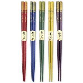 Five colors paintting chopsticks